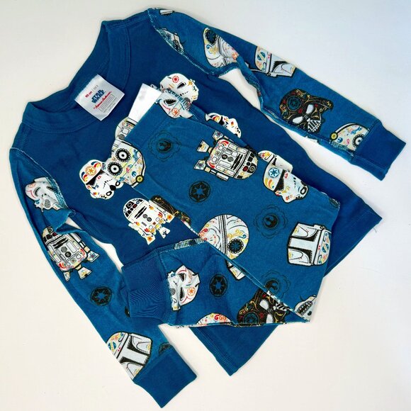 Hanna Andersson Star Wars Toddler Pajama Set - 90 cm | US 3 - Picture 1 of 5